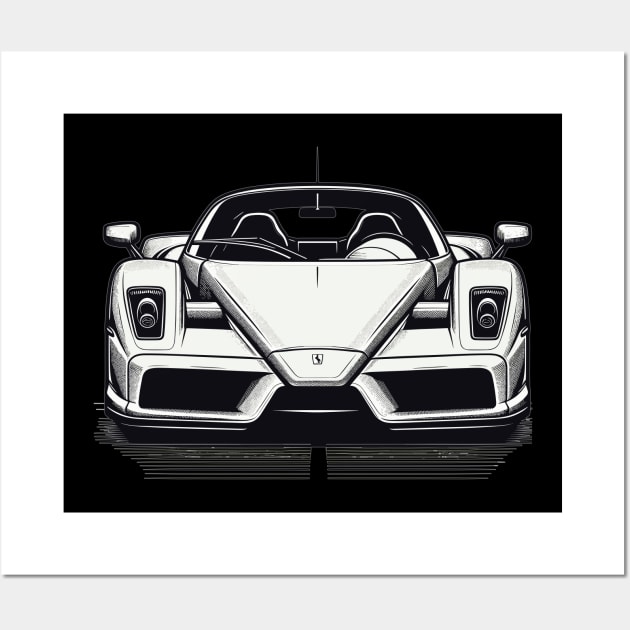 Ferrari Enzo Wall Art by Vehicles-Art